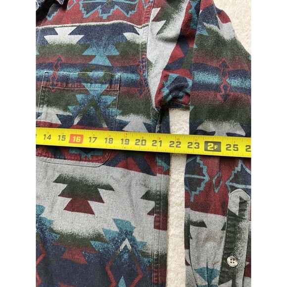 Cheyenne Outfitters Large Men’s Long Sleeve Button Down Collared Southwest Shirt - Picture 4 of 9